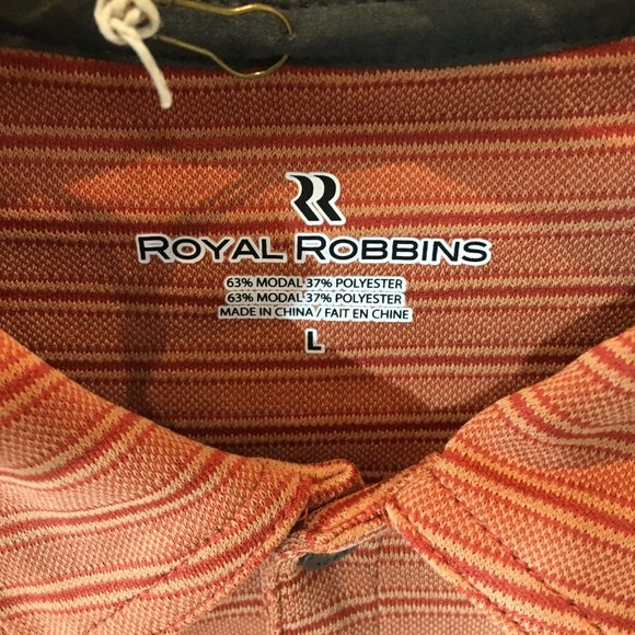 Royal Robbins Mens Polo Shirt - Large - New - I20326 - Picture 3 of 5